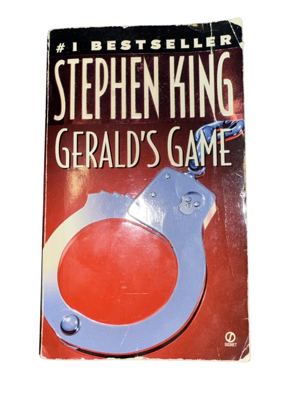 Gerald’s Game by Stephen King Paperback Psychological Thriller